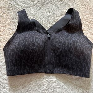 lululemon athletica Charcoal Patterned Sports Bra